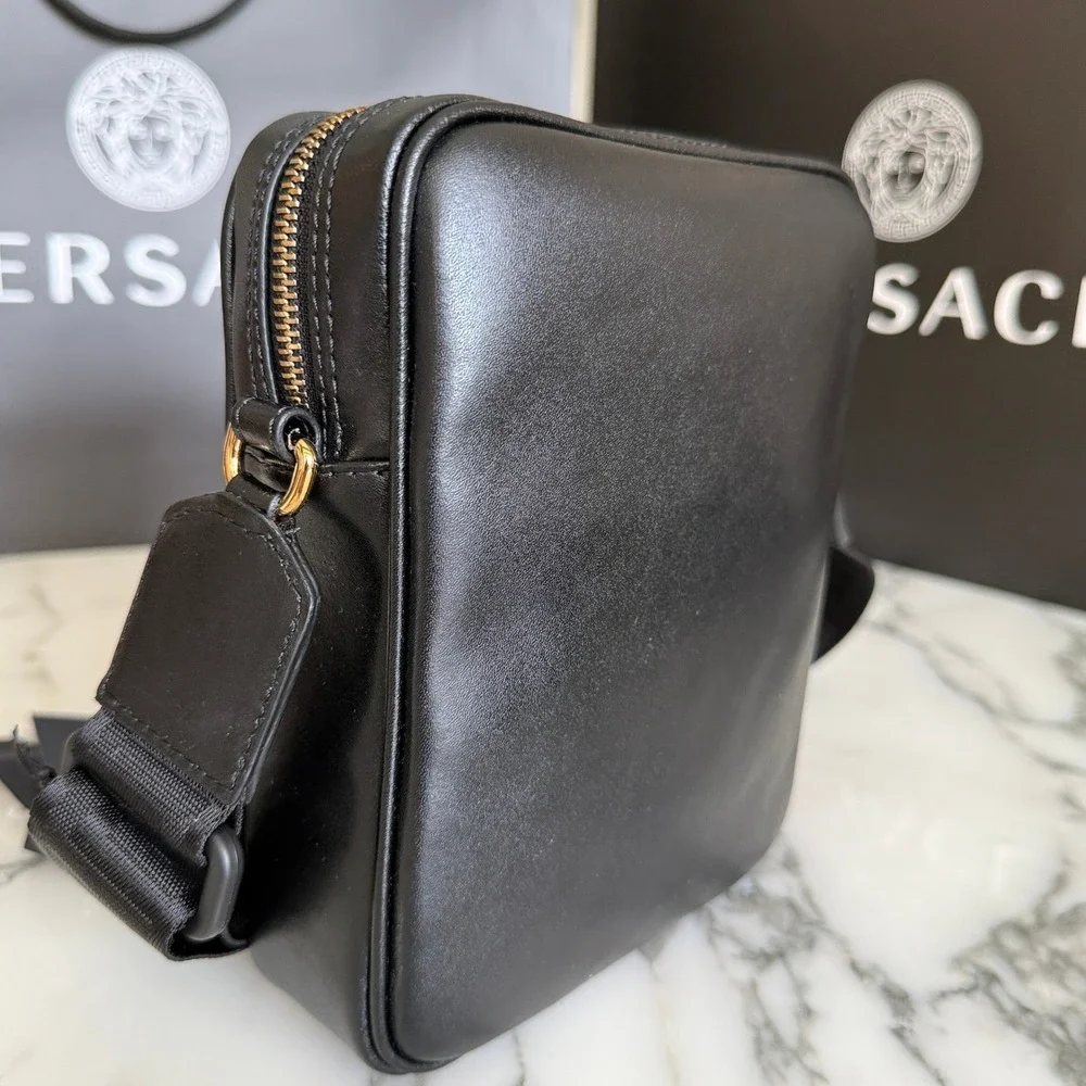 Versace greca embossed